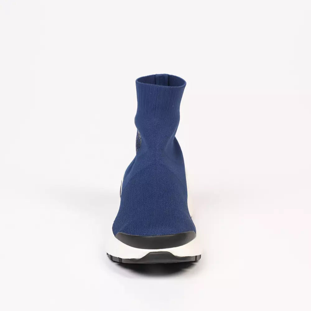 Electric Bolt Sock Sneakers in Blue - SEHABRANDS