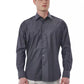 Gray Cotton Men Shirt - SEHABRANDS