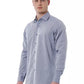 Gray Cotton Men Shirt - SEHABRANDS