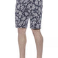 Blue Cotton Mens Bermuda Short - SEHABRANDS