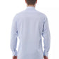 Light Blue Cotton Men Shirt - SEHABRANDS