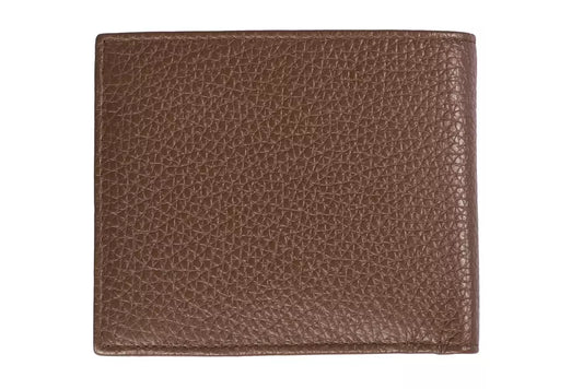 Brown Leather Men's Wallet - SEHABRANDS