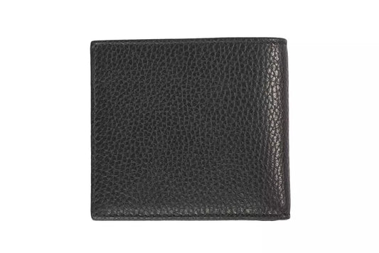 Black Leather Men Wallet - SEHABRANDS