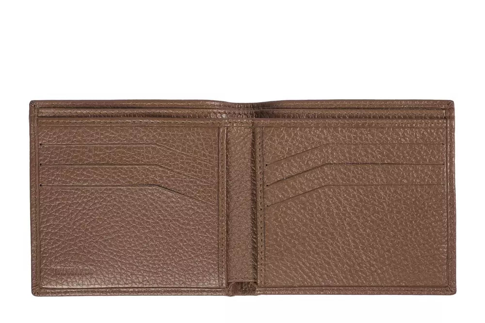 Brown Leather Men Wallet - SEHABRANDS