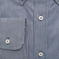 Blue Cotton Men Shirt - SEHABRANDS