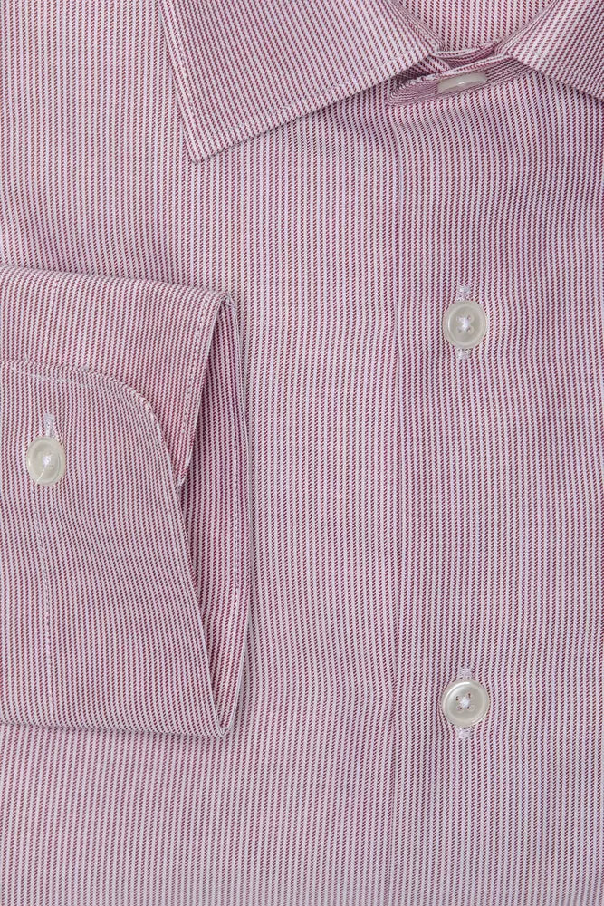 Pink Cotton Men Shirt - SEHABRANDS