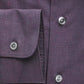 Burgundy Cotton Men Shirt - SEHABRANDS