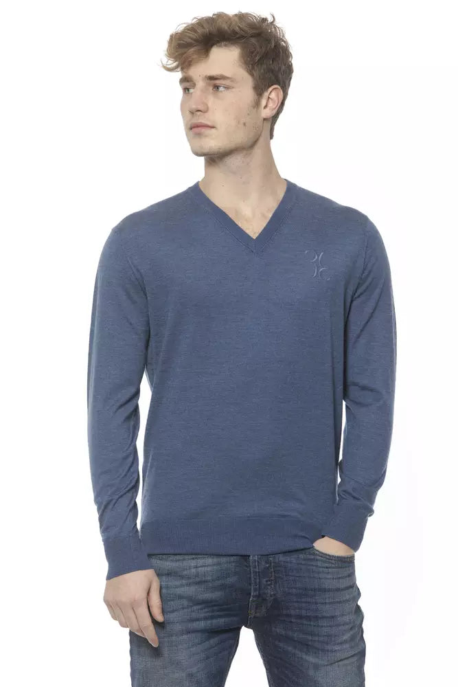 Elegant Cashmere V-Neck Men's Sweater - SEHABRANDS