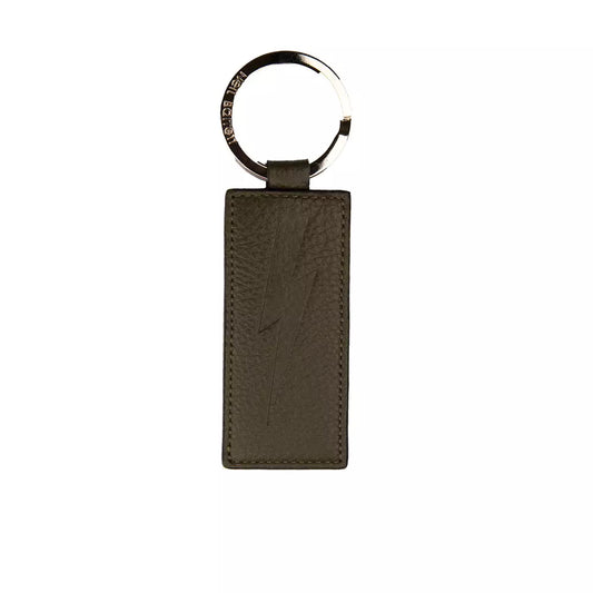 Green Leather Men Keychain - SEHABRANDS