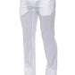 White Cotton Men Trouser - SEHABRANDS