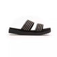 Silver Textile Women Sandal - SEHABRANDS