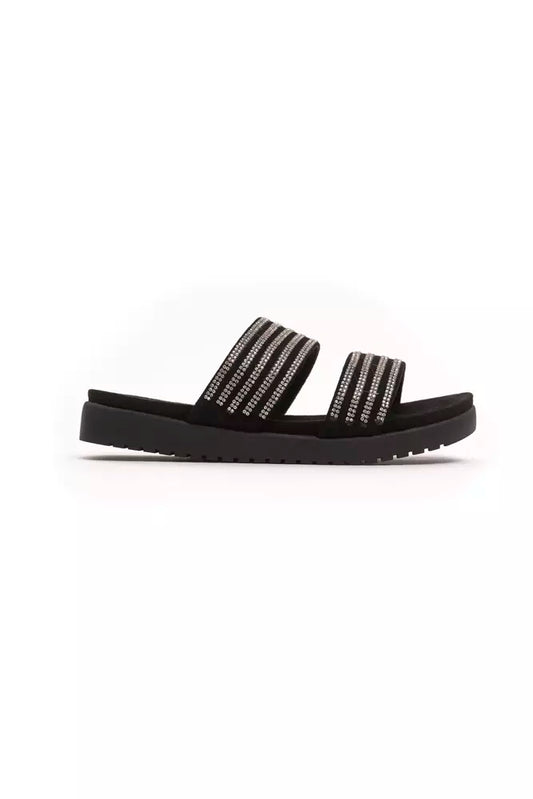 Silver Textile Women Sandal - SEHABRANDS