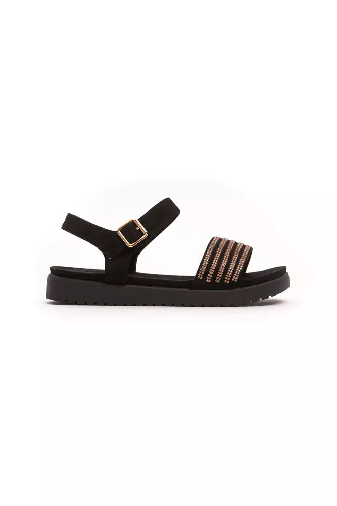 Gold Textile Women Sandal - SEHABRANDS