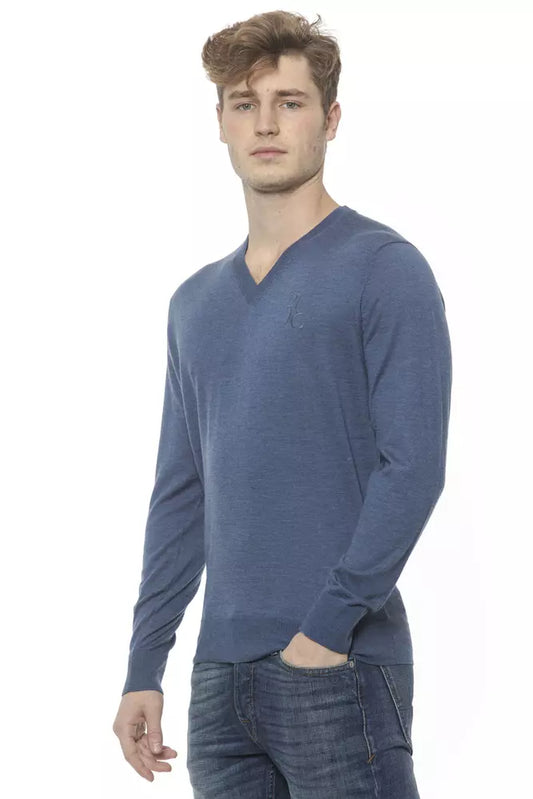 Elegant Cashmere V-Neck Men's Sweater - SEHABRANDS