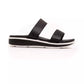 Black Textile Women Sandal - SEHABRANDS