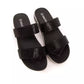 Black Textile Women Sandal - SEHABRANDS