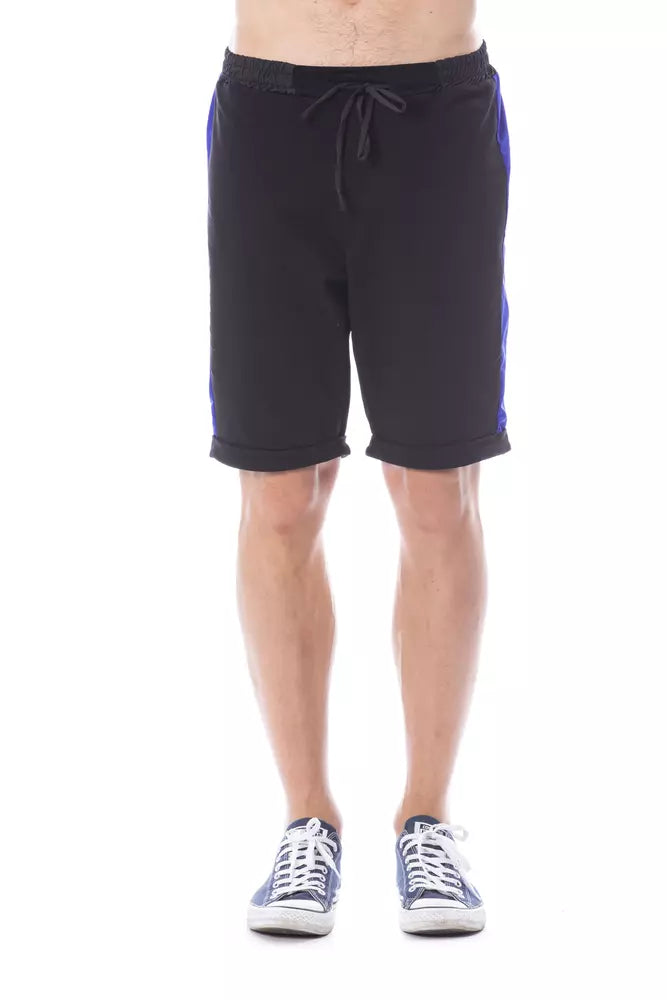 Black Cotton Men's Short - SEHABRANDS