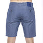 Chic Nautical Blue Bermuda Shorts - SEHABRANDS