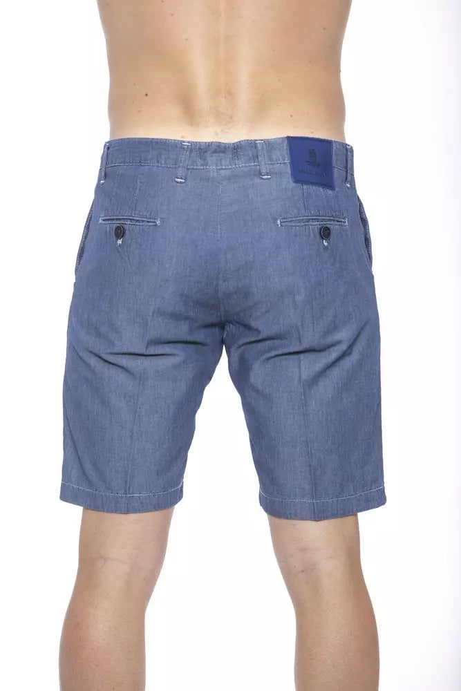 Chic Nautical Blue Bermuda Shorts - SEHABRANDS