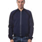 Blue Viscose Men Sweater - SEHABRANDS