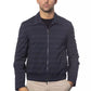 Blue Wool Men Jacket - SEHABRANDS