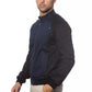 Blue Cotton Men Bomber Jacket - SEHABRANDS