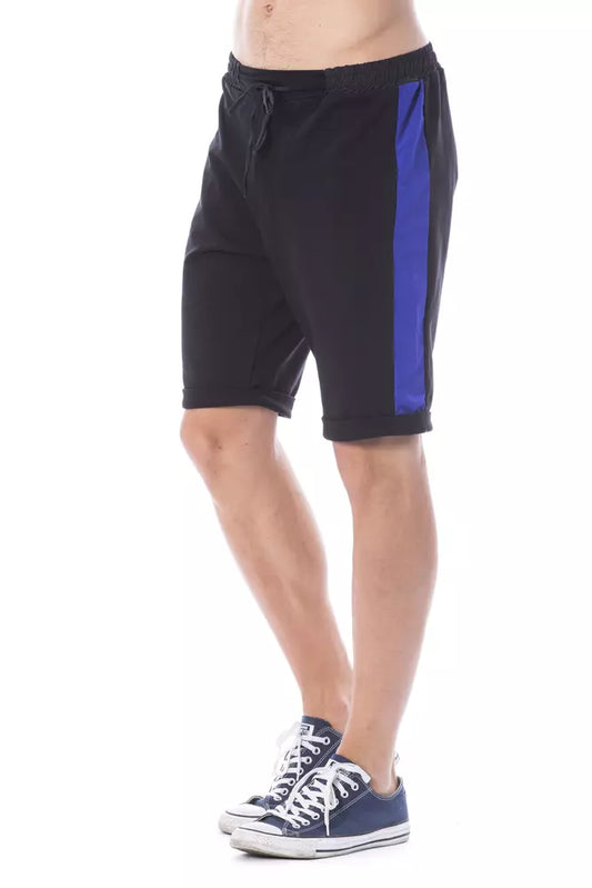 Black Cotton Men's Short - SEHABRANDS