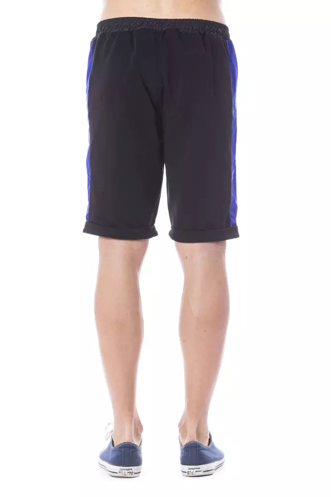 Black Cotton Men's Short - SEHABRANDS