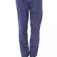 Blue Cotton Men's Chino Pants - SEHABRANDS