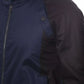 Blue Cotton Men Bomber Jacket - SEHABRANDS