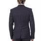 Blue Wool Men Blazer - SEHABRANDS