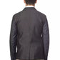 Gray Cotton Men Blazer - SEHABRANDS