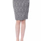 Black Wool Women Skirt - SEHABRANDS