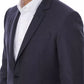 Blue Wool Men Blazer - SEHABRANDS