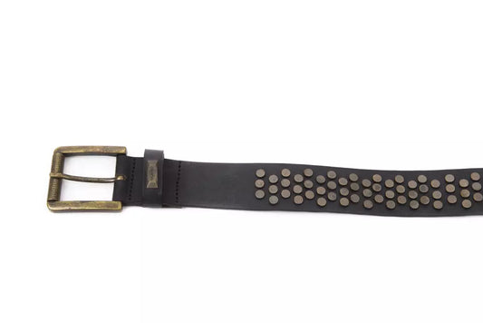 Black Leather Women Belt - SEHABRANDS