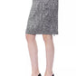 Black Wool Women Skirt - SEHABRANDS