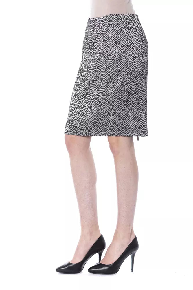 Black Wool Women Skirt - SEHABRANDS