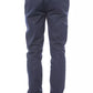 Blue Polyester Men Pant - SEHABRANDS