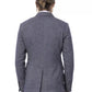 Blue Polyester Mens Blazer - SEHABRANDS