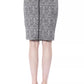 Black Wool Women Skirt - SEHABRANDS