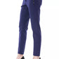 Blue Polyester Women Pants - SEHABRANDS