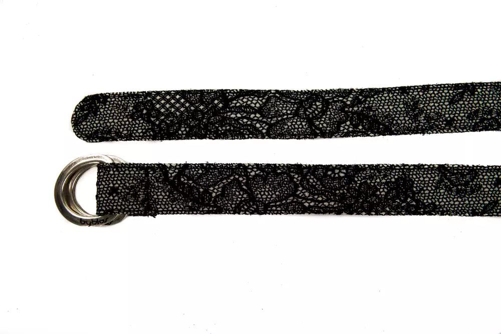 Black Wool Women Belt - SEHABRANDS