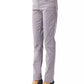 Gray Cotton Women Pants - SEHABRANDS