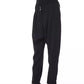 Black Polyester Women Pants - SEHABRANDS