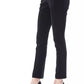 Black Polyester Women Pants - SEHABRANDS