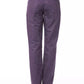 Purple Cotton Women Pants - SEHABRANDS