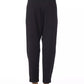 Black Polyester Women Pants - SEHABRANDS