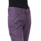 Purple Cotton Women Pants - SEHABRANDS