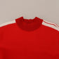 Elegant Red Pullover Sweater for Men - SEHABRANDS