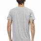 Gray Cotton Men T-Shirt - SEHABRANDS